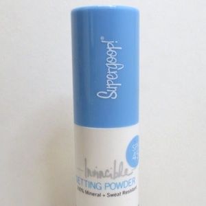 SUPERGOOP INVINCIBLE SETTING POWDER SPF 45 DEEP 0.15 OZ NWOB